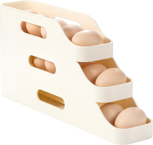 Rolling Egg Dispenser for Refrigerator